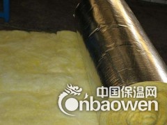 pvc铝箔贴面吸音玻璃棉毡 屋面吊顶保温玻璃棉卷毡厂家图1
