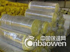 廊坊小区供暖管道保温工程专用玻璃棉保温卷毡 玻璃棉保温管图3