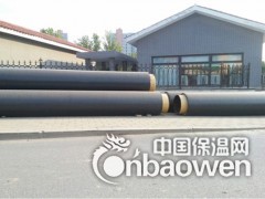 沂州保温公司专业生产保温节能聚氨酯发泡管 黑夹克保温钢管图2