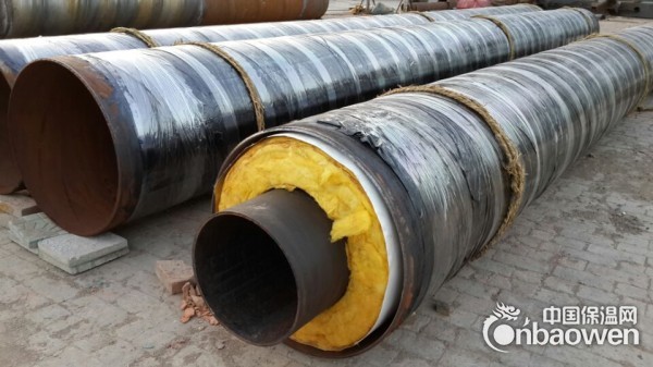承德供热公司选用防腐保温的聚氨酯直埋保温管 钢套钢保温管