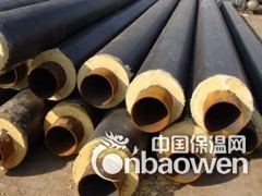 临汾建筑公司专用地埋式聚氨酯保温管 钢套钢保温管图2