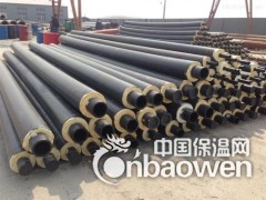临汾石油公司管道铺设专用聚氨酯直埋保温管 钢套钢直埋保温管图3