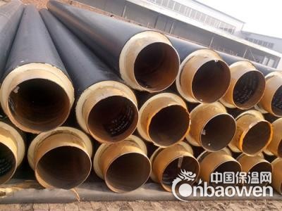晋城建筑工地铺设供暖管道专用预制聚氨酯直埋保温管 防腐保温