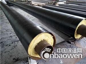 沂州化工厂专用钢套钢直埋保温管 地埋式聚氨酯预制保温管