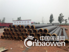 沂州化工厂专用钢套钢直埋保温管 地埋式聚氨酯预制保温管图3