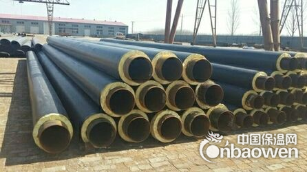 运城热力公司铺设管道专用聚氨酯直埋保温管 钢套钢保温管