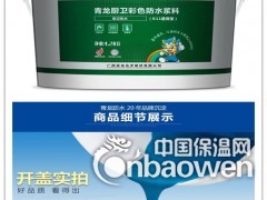 南宁防水材料青龙厨卫彩色防水浆料K11防水批发图3