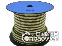 进口芳纶纤维包角黑四氟盘根,四角芳纶黑四氟盘根生产规格图1