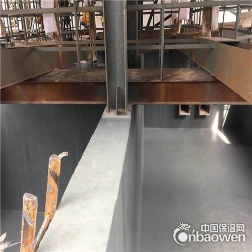 污水池防腐涂料施工三布两油