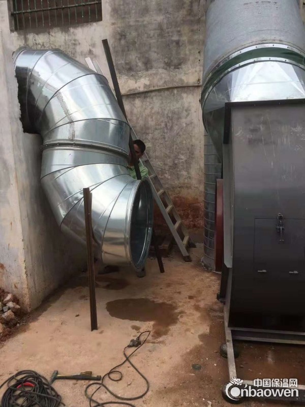 黄江镇区各种类型白铁通风管道工程中央空调管道