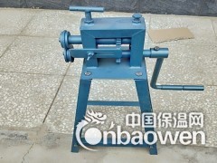 铁皮卷板机又叫铁皮卷管机铝板保温滚圆机成型操作图3