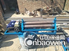 电动卷板机2个厚不锈钢铁板卷板机图3