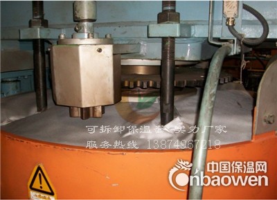 硫化机保温套|硫化机模具热板保温罩|可拆卸式软保温节能改造