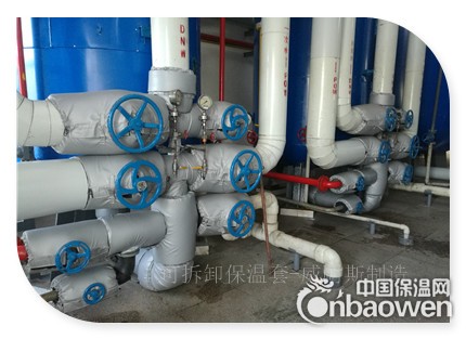 DN100闸阀保温套|闸阀保温夹套|柔性保温套|免费测量