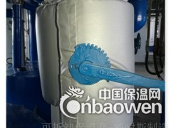 DN25止回阀保温套|止回阀保温衣|节能降耗图2