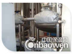 蒸汽阀门保温衣|截止阀保温套DN150|节能保温夹克图1