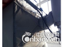 板式换热器保温罩|换热器保温套|热交换器保温衣图2