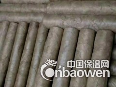 山东岩棉管 粘铝箔岩棉管 岩棉管批发图2