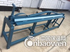 1.3米手动折弯机白铁皮保温折角机90°折板翻边机图3