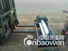 卷板机白铁皮滚圆机 优质卷圆机 三辊电动卷板机 铁皮保温支架图1