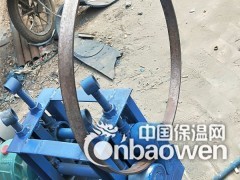订做 多规格钢筋打圈机 电动铁棍卷圆机 扁铁卷圈机盘条滚圆机图2
