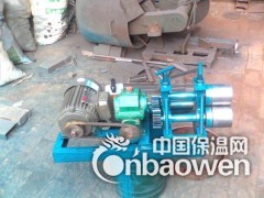 订做 多规格钢筋打圈机 电动铁棍卷圆机 扁铁卷圈机盘条滚圆机图3
