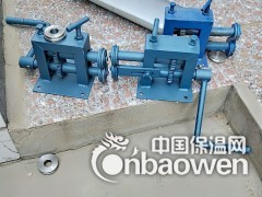 保温轧边机又叫保温手动轧边机多少钱一台？图2
