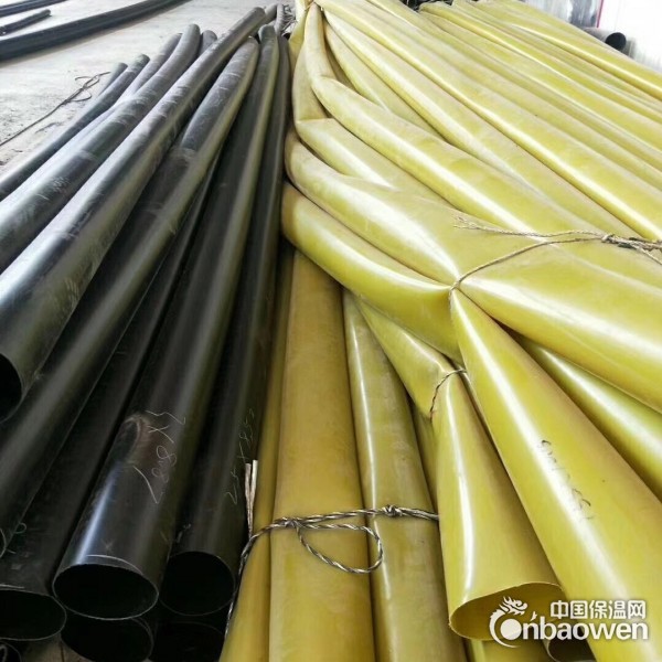 河北金星高密度聚乙烯黑夹克管皮厂家报价