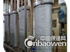 换热器保温衣 换热器保温罩 热交换器保温套 山东济宁泰安威海图3