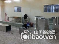大朗中蓝白铁皮通风管道厂家图2
