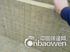 建筑外墙保温钢丝网插丝岩棉板厂家-单面钢丝网片岩棉板价格图2