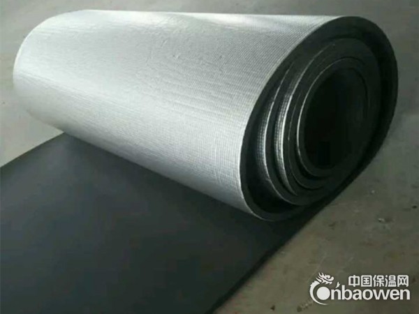 B1级橡塑板2cm厚贴箔价格 轧花铝箔橡塑管生产要求