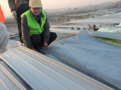 鋼結構金屬屋面145g紡粘聚乙烯膜防水透汽層