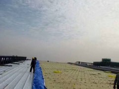 钢结构金属屋面145g纺粘聚乙烯膜防水透汽层图3
