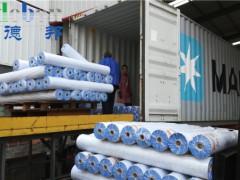 钢结构屋面墙面用阻燃型防水透气膜 离火自熄图2