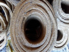 浸渍牛油黄色棉纱盘根,高温高压耐磨损牛油棉纱盘根价格图1