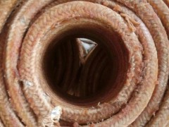 涂耐热润滑牛油油浸棉纱盘根 高压纯牛油盘根黄油盘根厂家图1