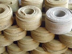 涂耐热润滑牛油油浸棉纱盘根 高压纯牛油盘根黄油盘根厂家图2