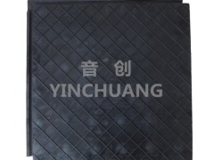 凹凸浮筑隔音垫 机房隔音减震垫 橡胶减震垫图2