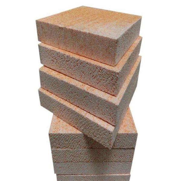 厂家生产热固型聚苯板 保温隔热吸音防水防火抗压强高密度真金板