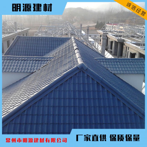 浙江温州仿古别墅APVC仿古瓦能用几年