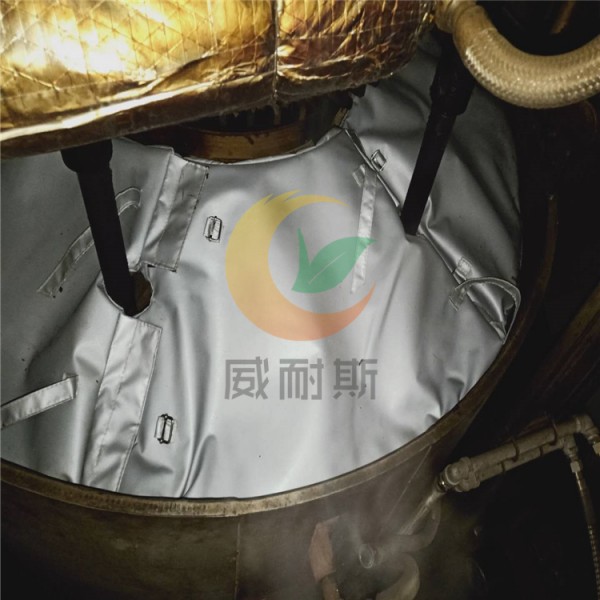 辽宁辽阳铁岭换热站管道保温衣方便检修