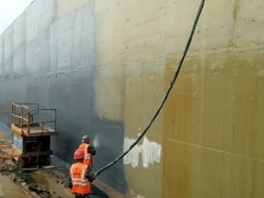 沉管隧道铁路桥梁鲁蒙喷涂聚脲弹性防水涂料图2