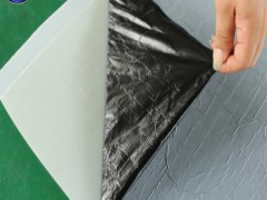 综合管廊用鲁蒙PVC高分子预铺自粘防水卷材板图2