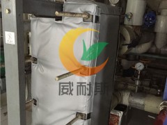 山东威海可拆卸氧化铝厂隔热夹克生产商图2