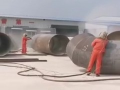 烟台鲁蒙喷涂聚脲防腐涂料污水池桥梁砼基面钢储罐防腐图3