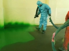 垃圾焚烧厂渗滤池储罐鲁蒙聚脲防腐涂料图2