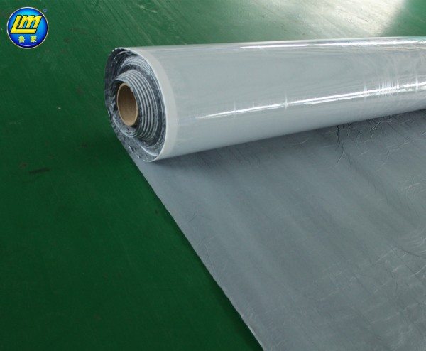 管廊屋面防水鲁蒙PE高分子自粘胶膜防水卷材山东厂家