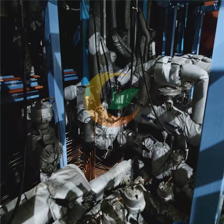 山西阳泉长治忻州可拆卸供热站隔热夹克安装方便