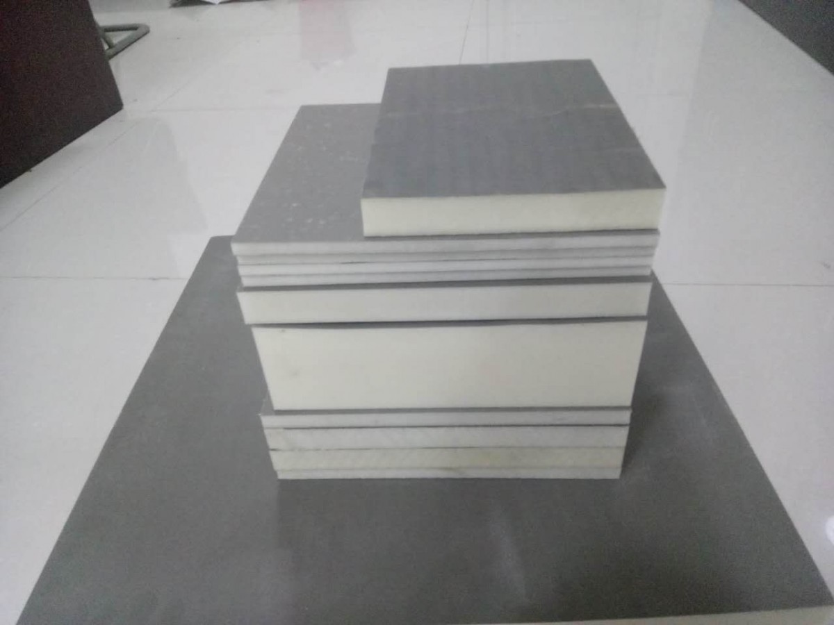 PU外墙聚氨酯保温板  冷库板屋顶隔热防火B1级  泡沫板